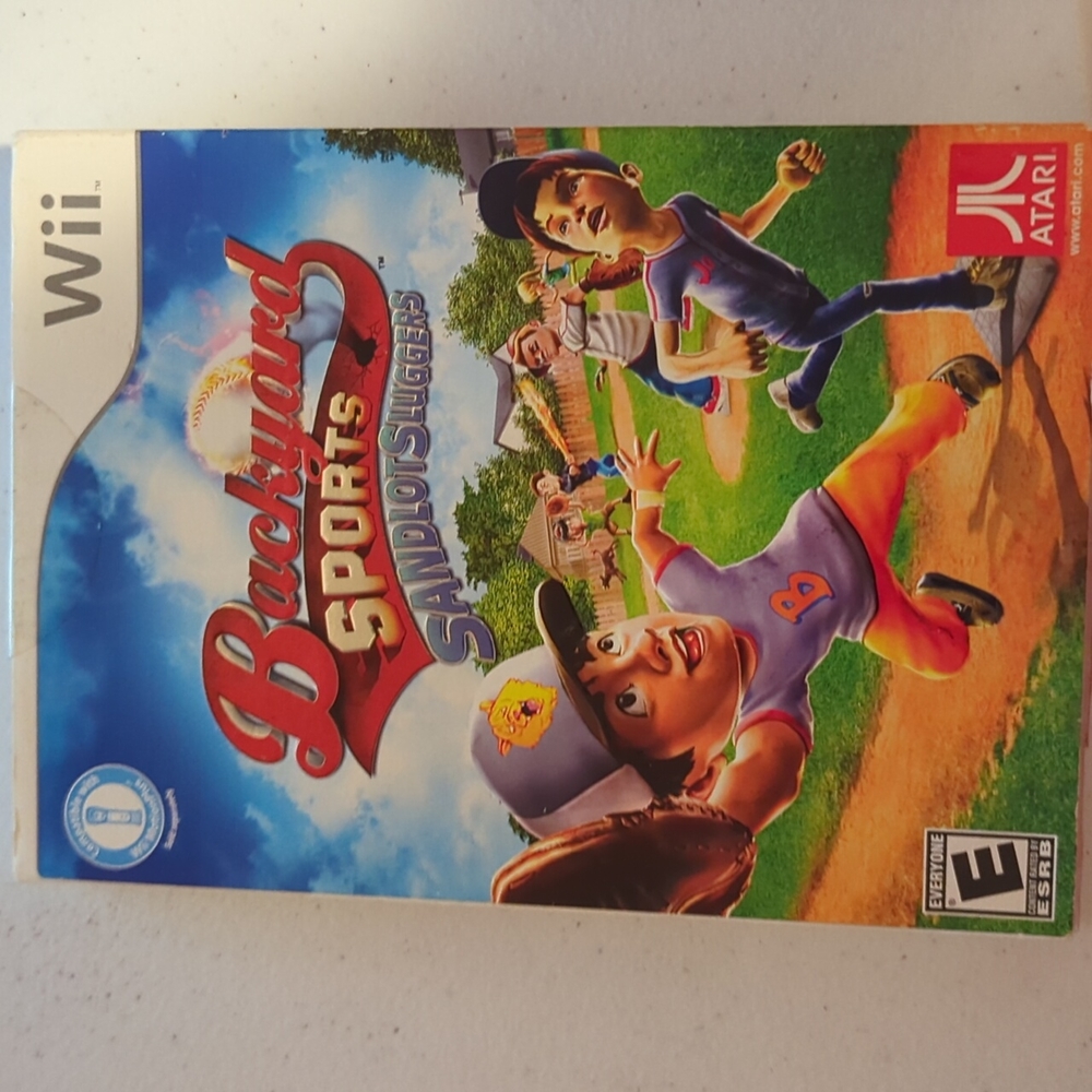 Wii Backyard Sports Sandlot Sluggers